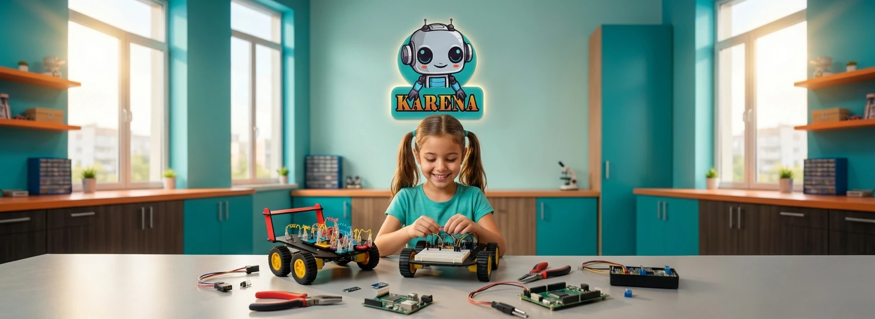 خانه 2 کارنا | آموزش رباتیک و الکترونیک به کودکان و نوجوانان