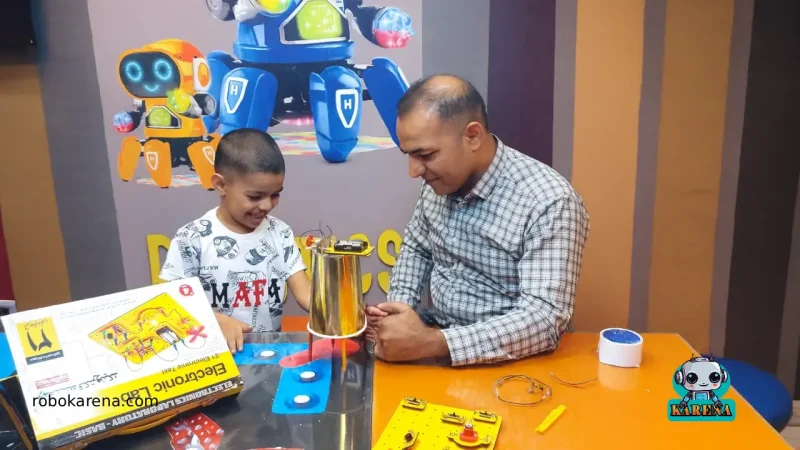 آزمایشگاه الکترونیک مقدماتی پلاس کارنا