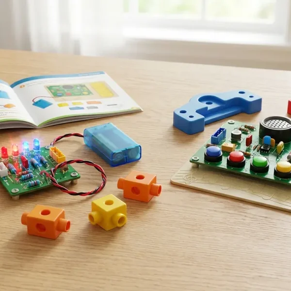 کیت الکترونیک چراغ چشمک زن و کیت الکترونیک موزیکال-کارنا