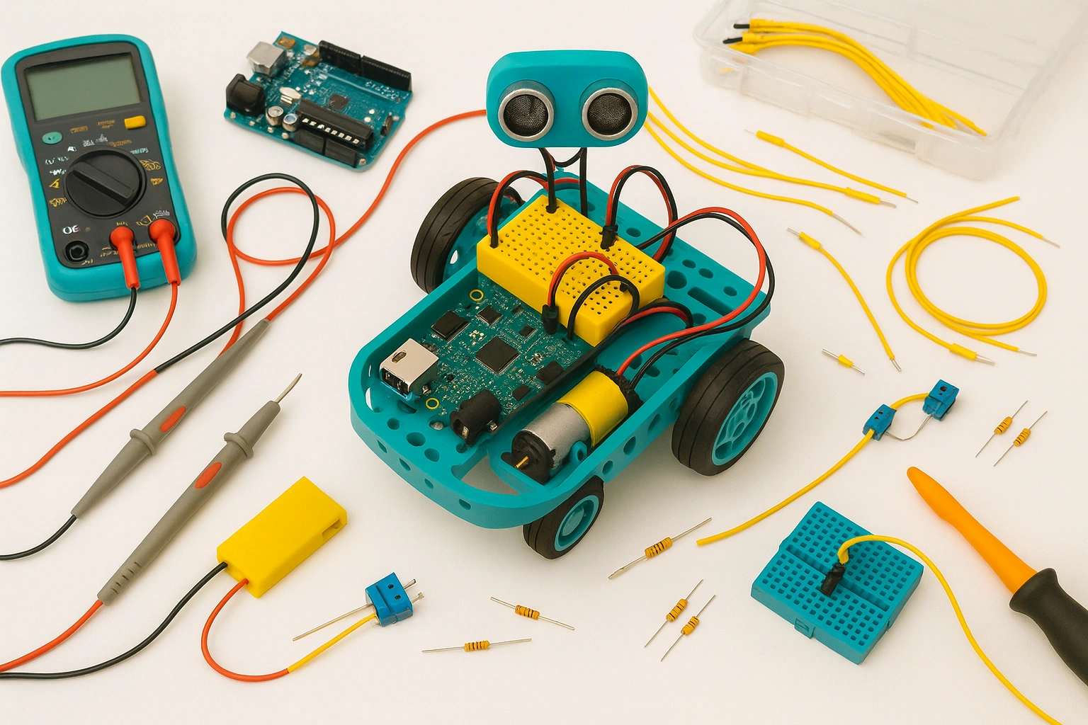 یادگیری رباتیک و الکترونیک