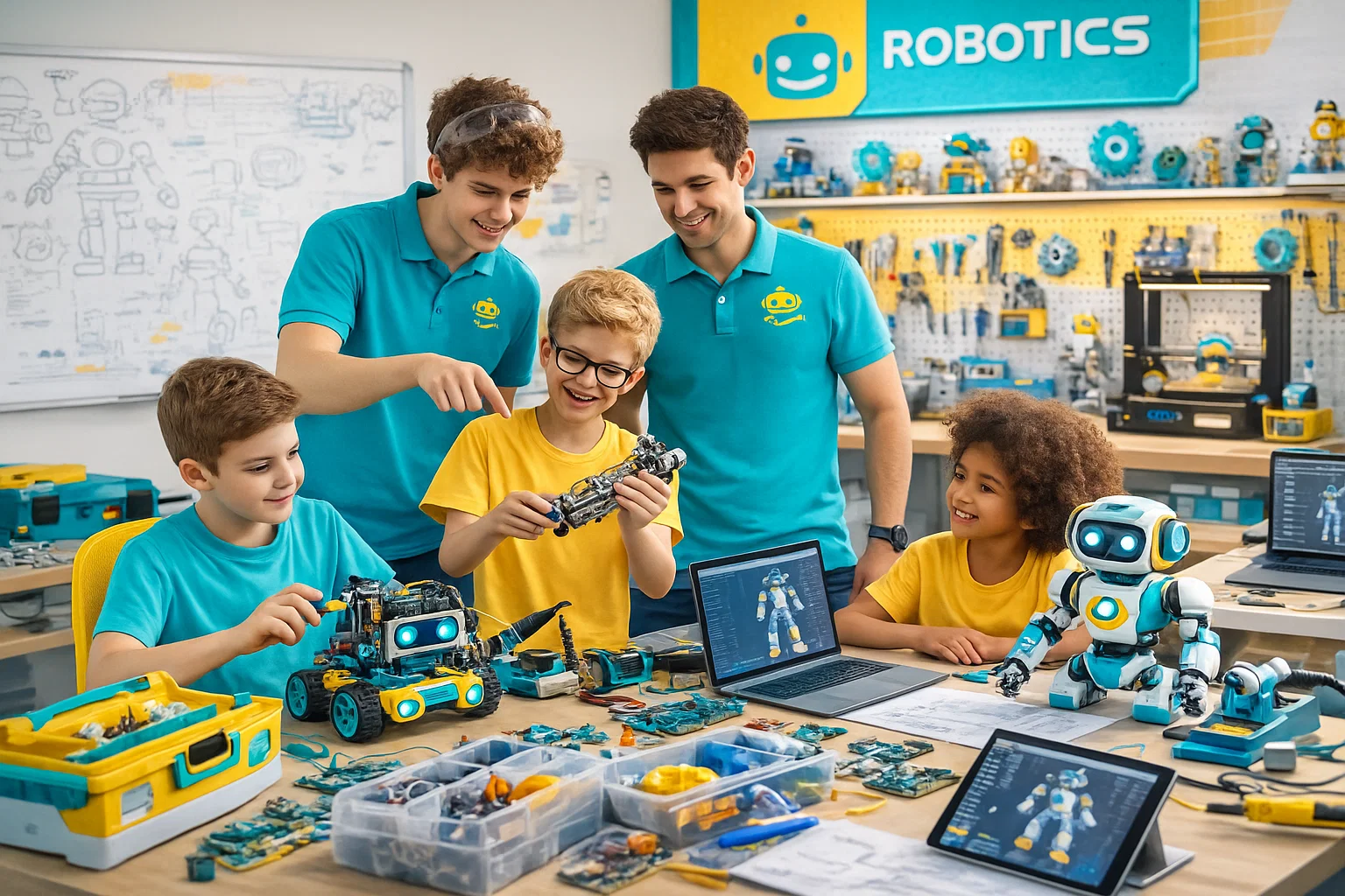 طراحی و آموزش رباتیک به صورت عملی در روبوکارنا