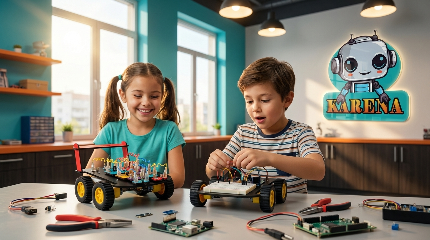 کارنا | آموزش رباتیک و الکترونیک به کودکان و نوجوانان 