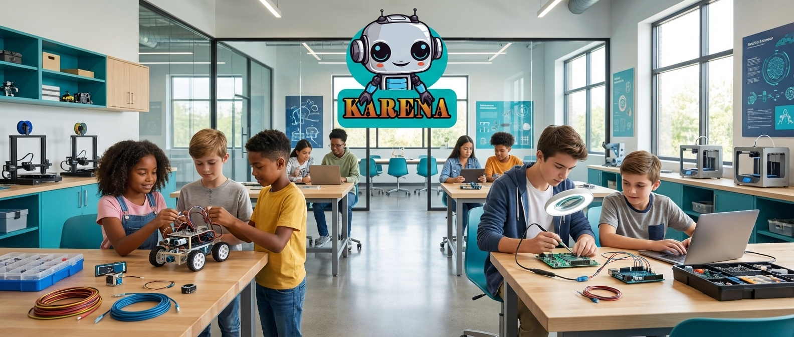 کارنا |  محصولات رباتیک و الکتروینک برای کودکان و نوجوانان 